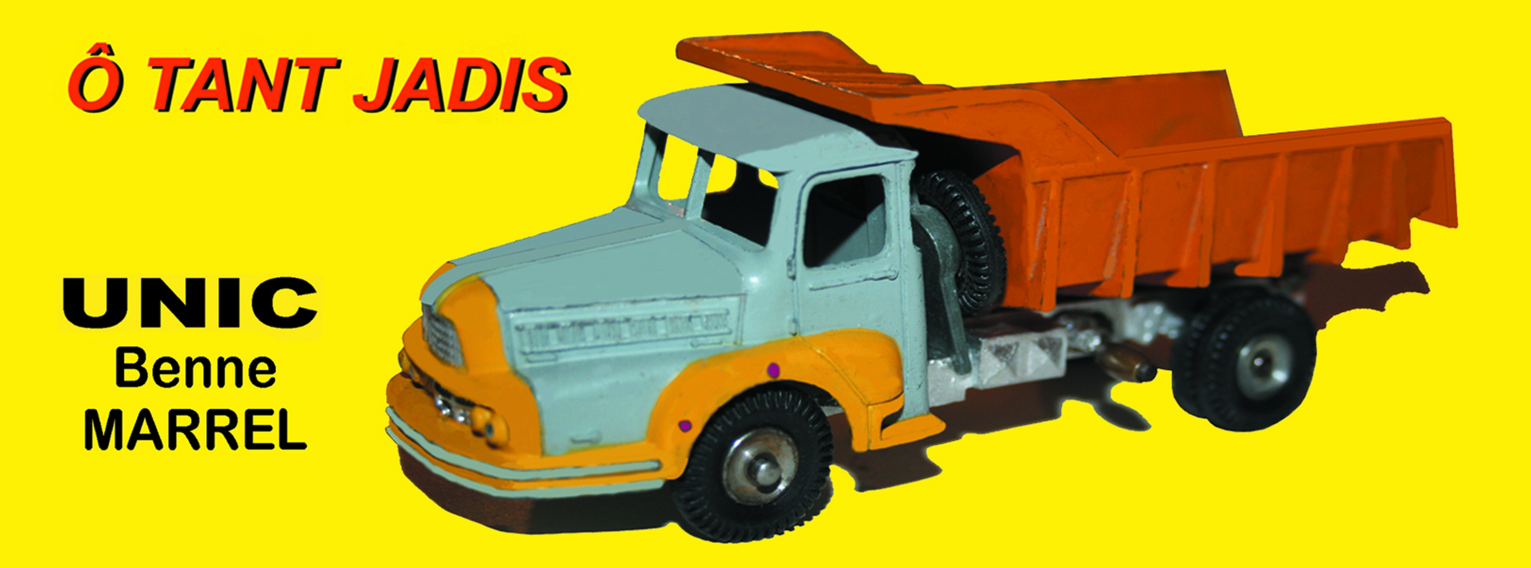 RARE – Camion Benne Renault CIJ Années 30 – Jouet Ancien Collection Multicolore (roue Code 3)