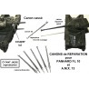 Ebauche ZAMAC Canon EBR FL 10 / AMX 13