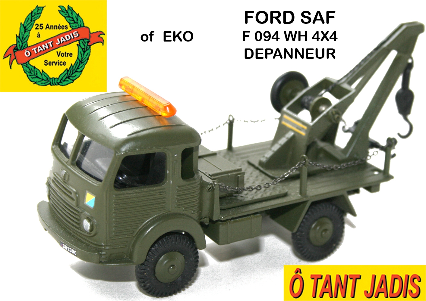 Ford Saf F 094 Wh 4x2 Tow Truck O Tant Jadis