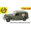 TRACTION Avant AMBULANCE MILITAIRE CODE 3 SOLIDO