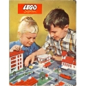 PLAQUE DE JEUX LEGO 1957 / 1962