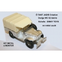 KIT  -  DODGE WC 52 with canopy - DINKY TOYS Scale