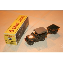 CODE 3 DINKY TOYS  JEEP WILLYS BÂCHEE & remorque 1/4 Ton