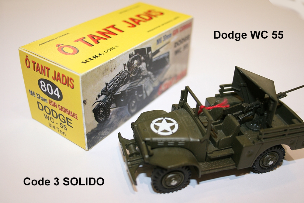 CODE 3 SOLIDO Dodge WC 55
